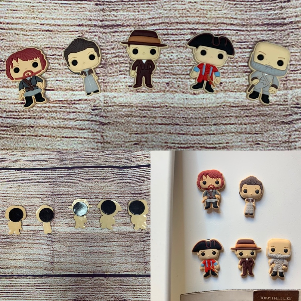 Outlander Fridge Magnets